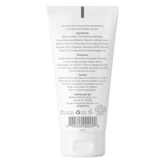 NOLIO BHA Cleanser foamy lather provides refreshing cleansing without over-drying.