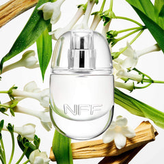 No Makeup Makeup No Fragrance Fragrance close-up label emphasizes allergen-free formula.