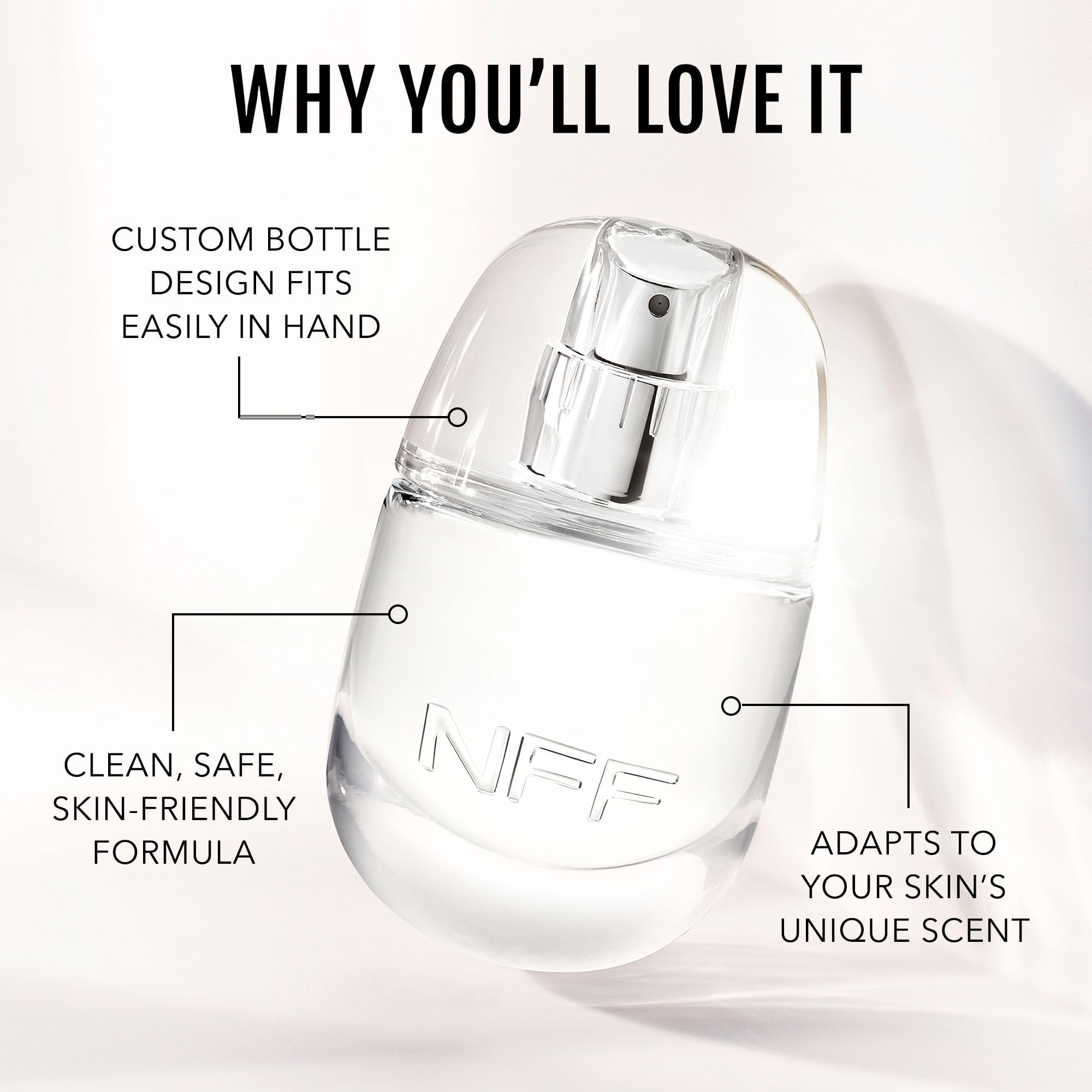 No Makeup Makeup No Fragrance Fragrance top-heart-base notes reveal evolving fragrance.