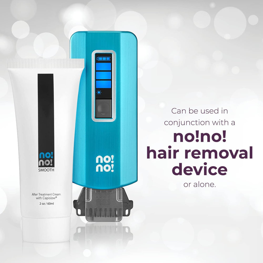no-no smooth after treatment lotion being applied after Thermicon treatment
