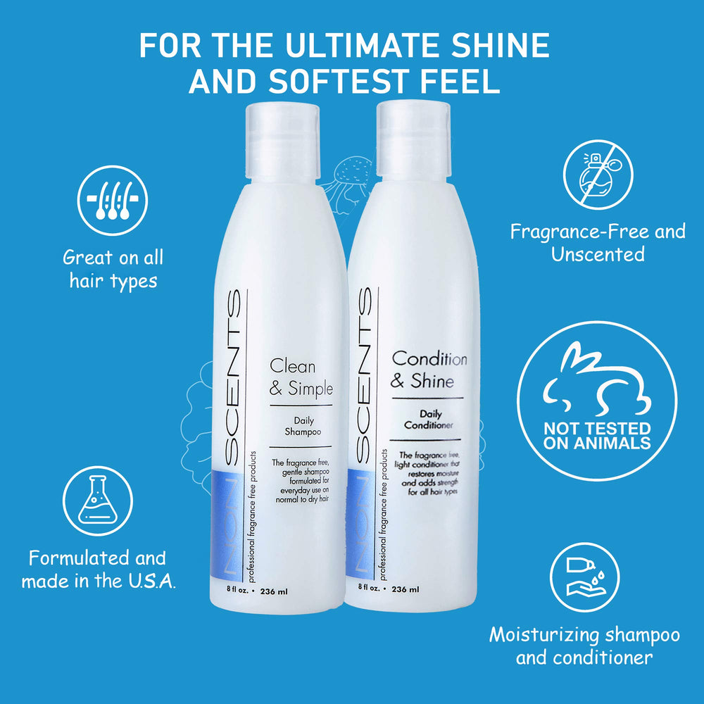 Hydrating shampoo foam closeup from Nonscents