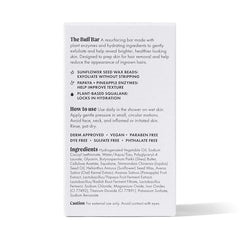 Nood Buff Bar plant enzymes and antioxidants brighten the skin