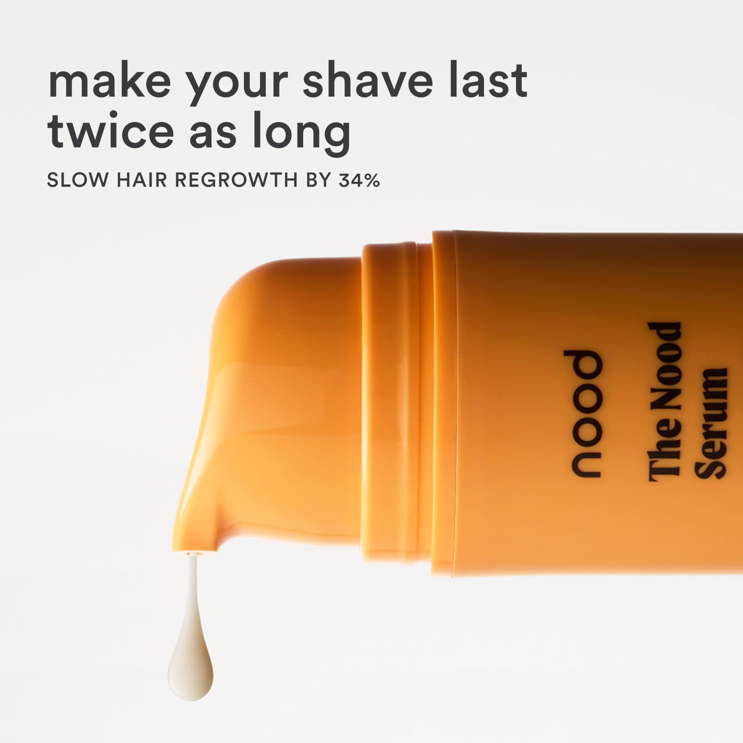 Nood Serum shows visible results after first use.
