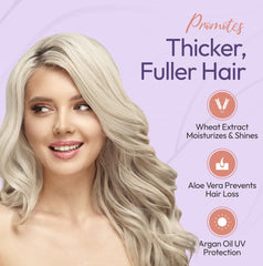 Nora Ross color safe shampoo with amino acids supports everyday resilience