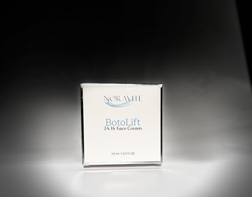Noravite Botolift application routine demonstrates gentle massage and full-face coverage