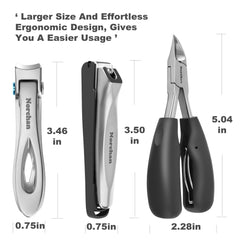 Norchan no splash finger-nail clipper for clean trimming
