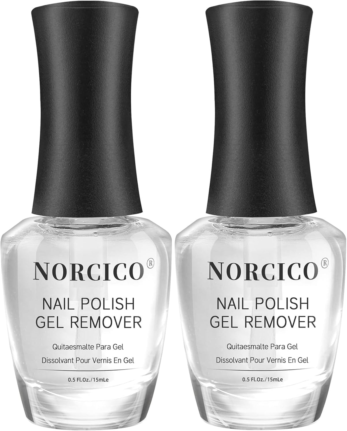 NORCICO front packaging showing two small bottles and file, clear labeling and compact kit benefit