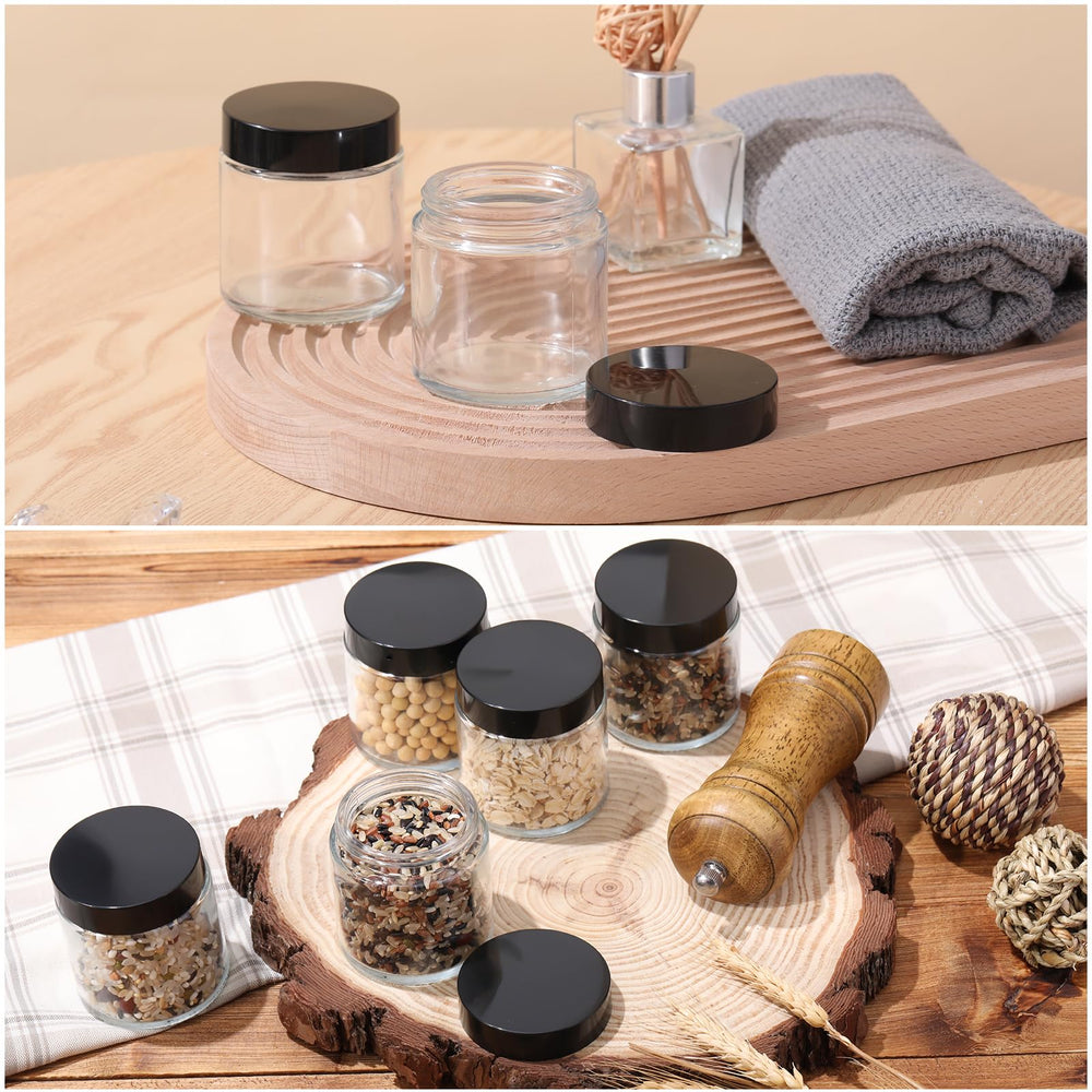 Norme 4 oz jars suitable for cosmetics, creams, and essential oils