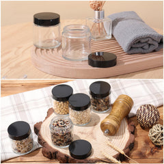 Norme 4 oz jars suitable for cosmetics, creams, and essential oils