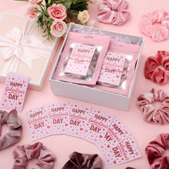 Norme pink resealable bags for easy gift wrapping and reuse