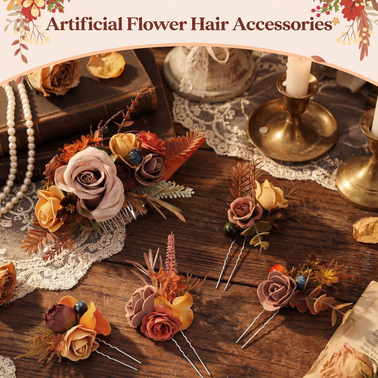 Norme wedding decor accents suit engagement parties and photo shoots.