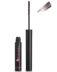 Northern Crown Kelley Baker tinted brow gel in dark brown for natural hold and subtle color.