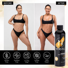 Norvell Cosmo spray tan features Tomato Seed Extract to support skin vitality