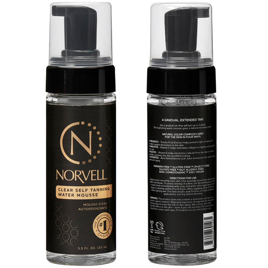 Close-up of Norvell mousse texture for easy, even application