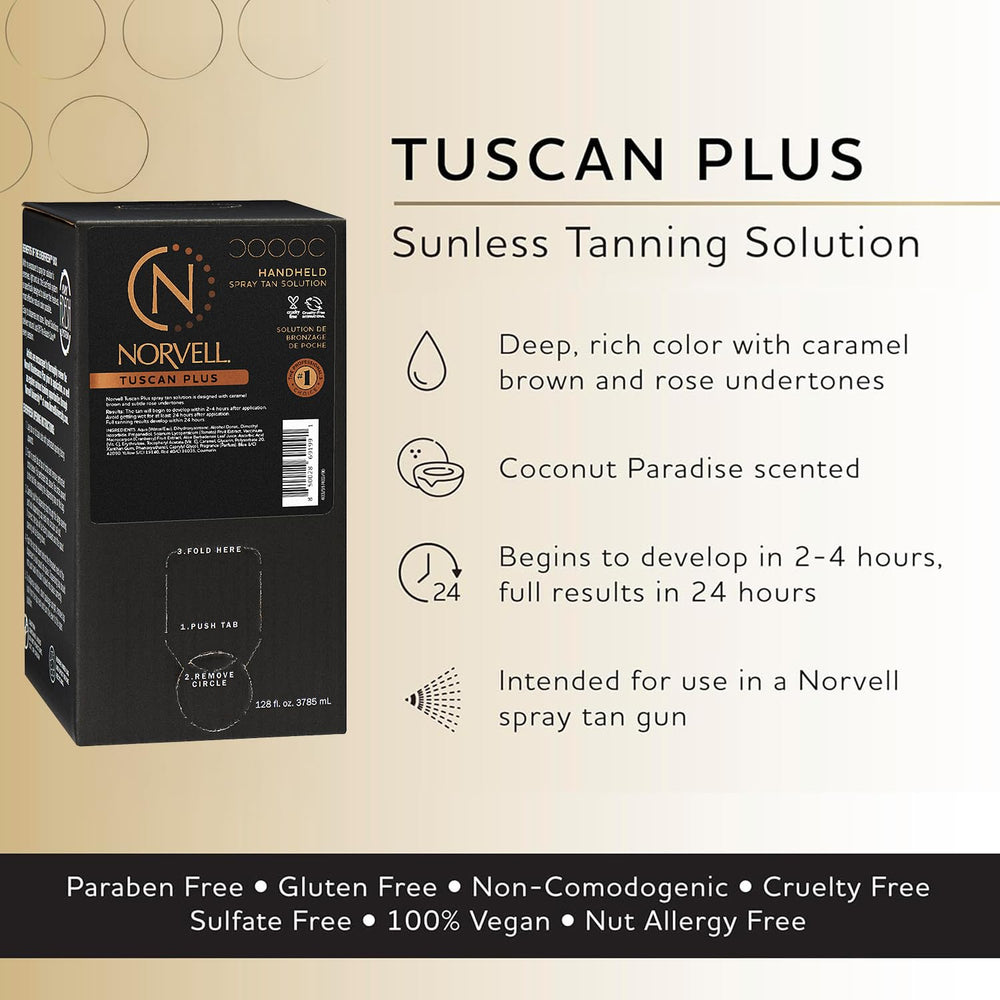 Norvell Tuscan Plus spray-tan gun for precise professional application