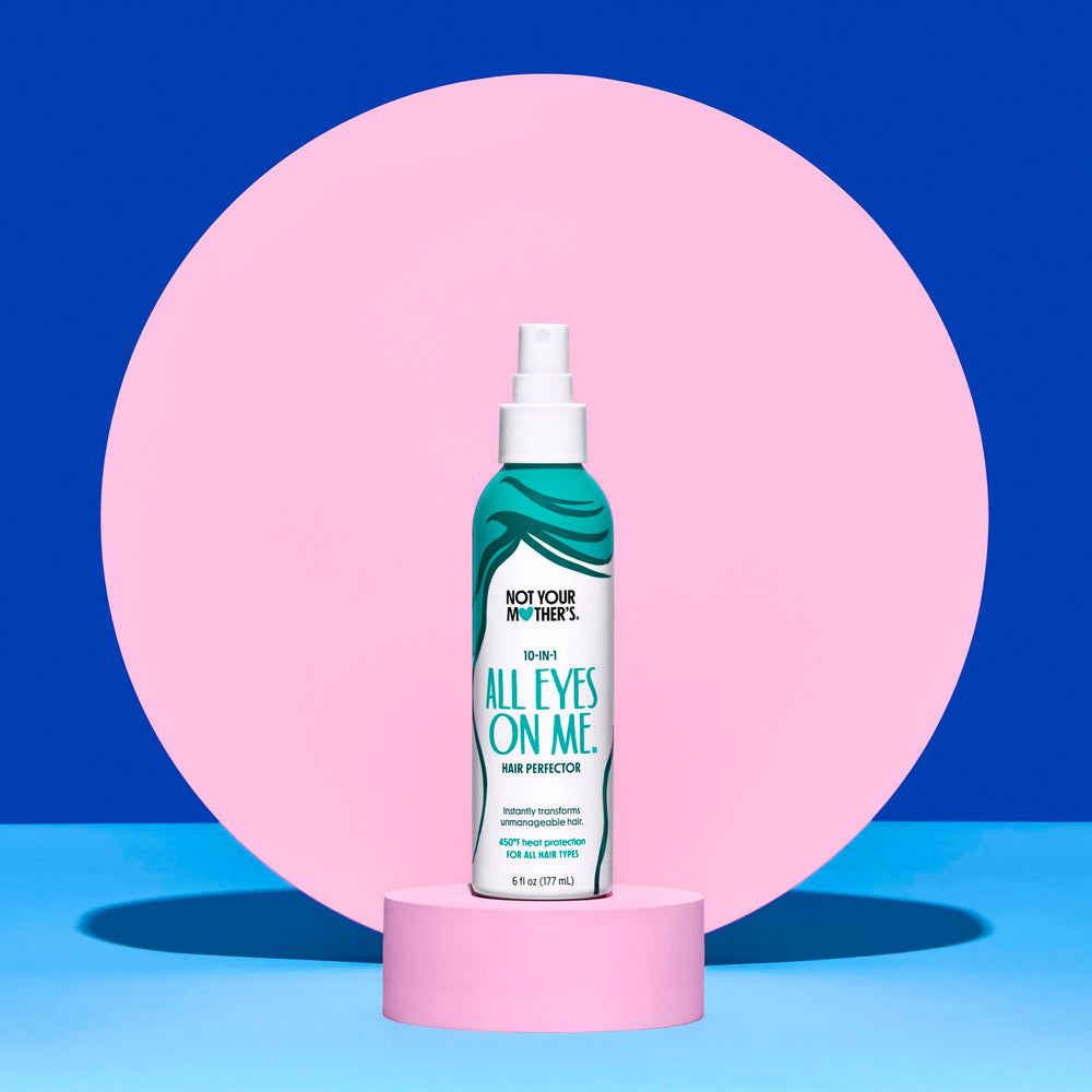 Not Your Mother's All Eyes On Me demonstrates heat protection up to 450°F.