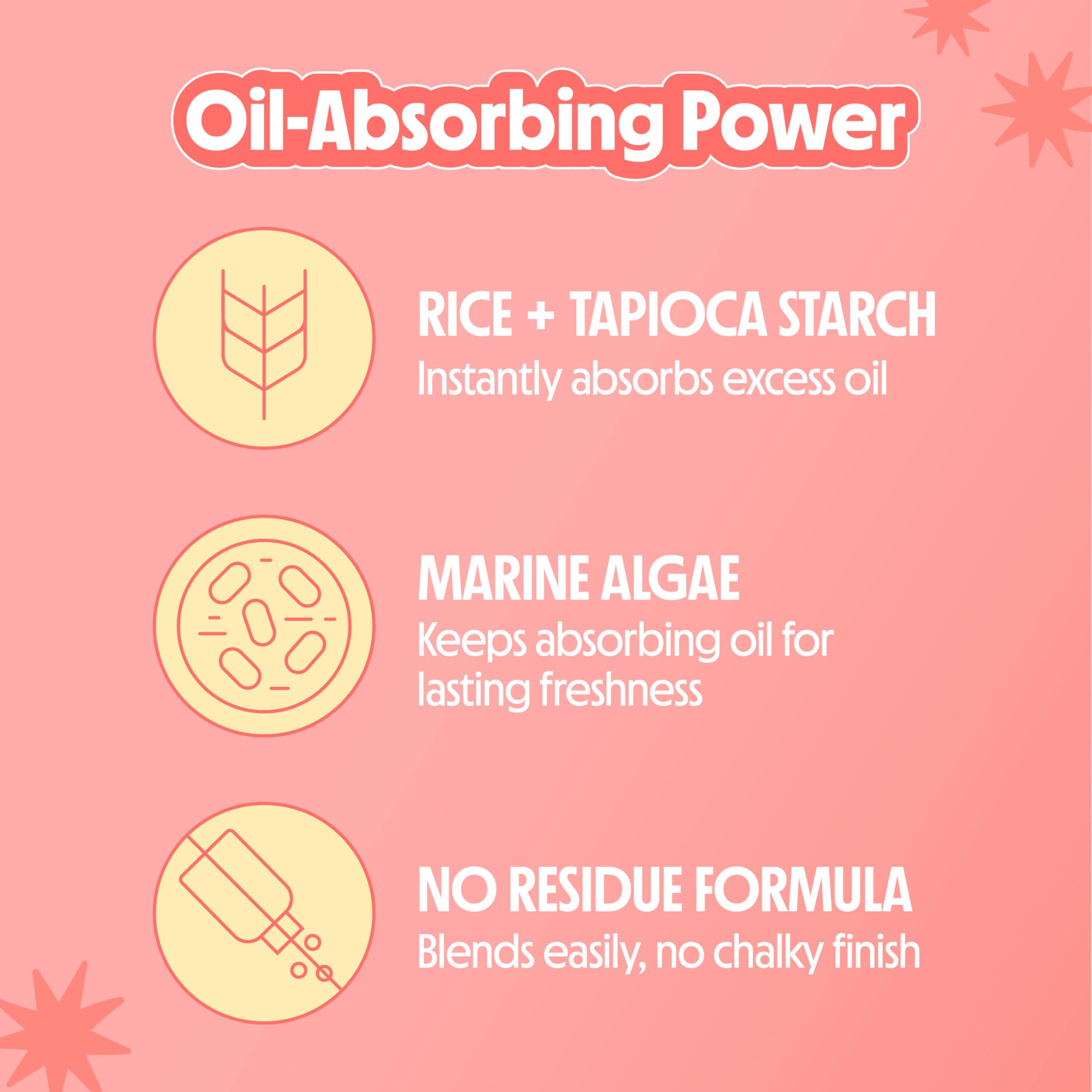 Dispensing Not Your Mother's Beach Babe powder from shaker for mess-free use