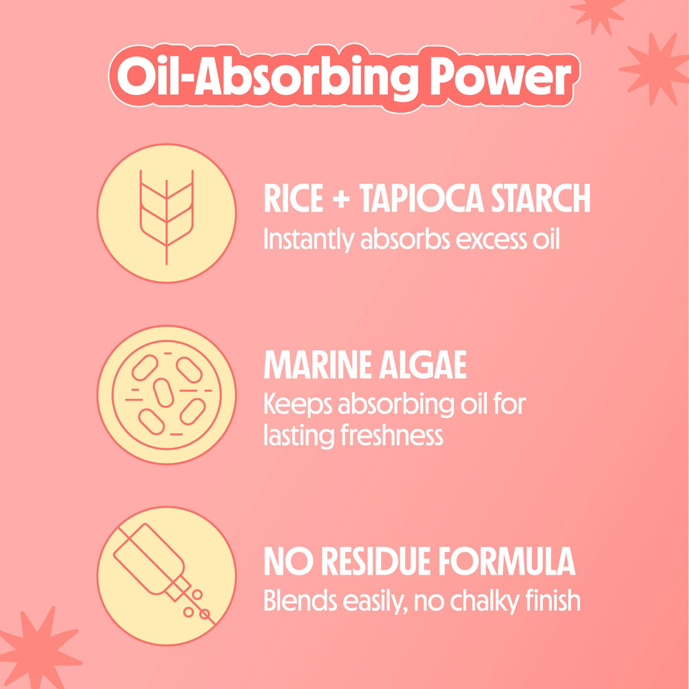 Dispensing Not Your Mother's Beach Babe powder from shaker for mess-free use