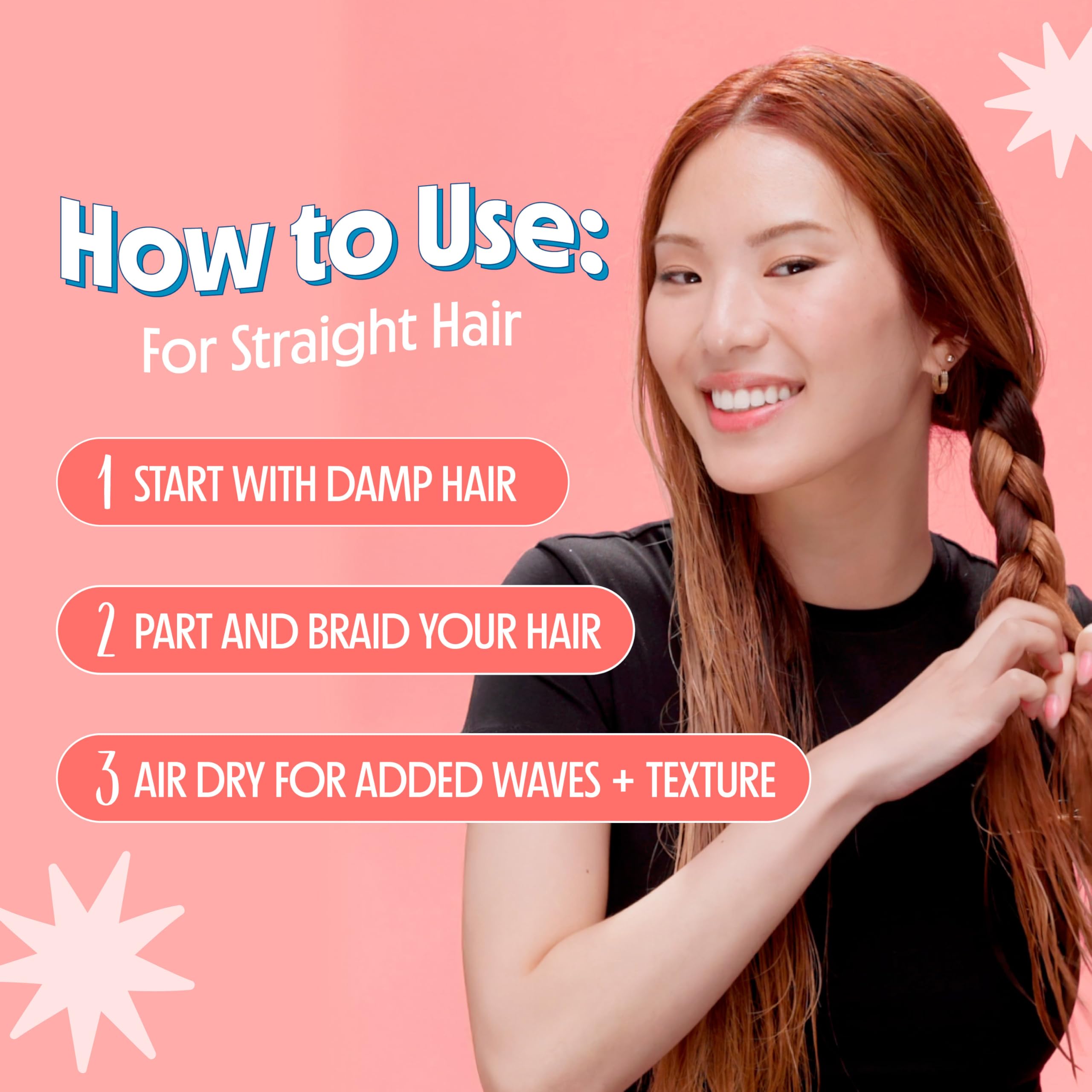 Not Your Mother's Beach Babe Texturizing Foam aloe-sea-kelp formula nourishes while styling.