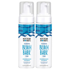Not Your Mother's Beach Babe Texturizing Foam bottle pour for effortless, crunch-free beachy waves.