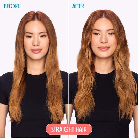 Not Your Mother's Beach Babe Texturizing Foam foam-dispense captures light texture for air-dried style.