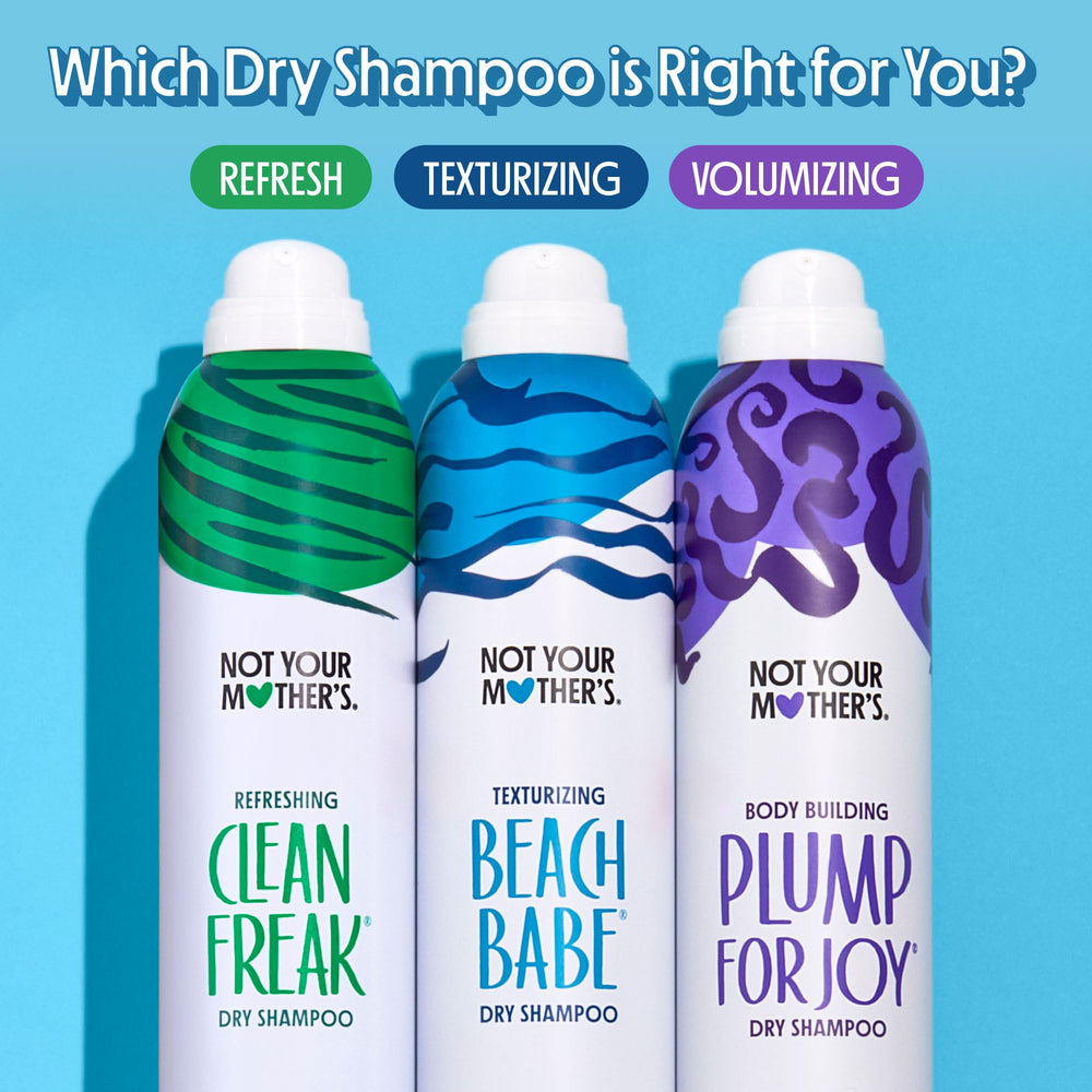 Not Your Mother's Clean Freak refreshing dry shampoo ingredients include barley and rice starch.