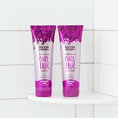 Not Your Mother's Curl Talk Bond Building Shampoo scent with citrus jasmine refreshes daily routines.