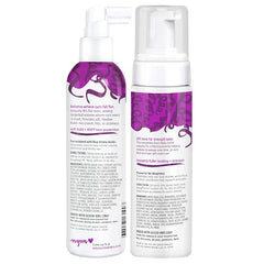 Not Your Mother's Curl Talk packaging detail highlighting silicone-free formula