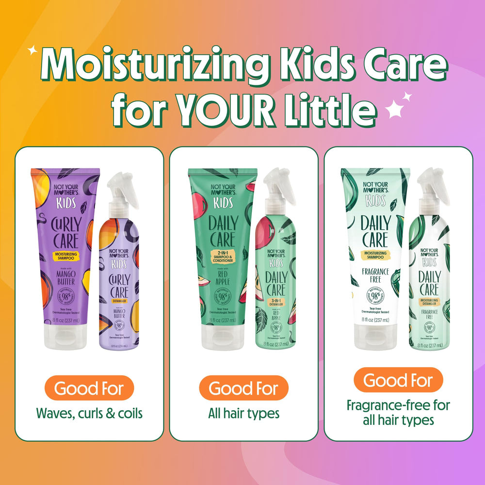 Daily-use hero Not Your Mother's Kids bundle supports easy hair management.