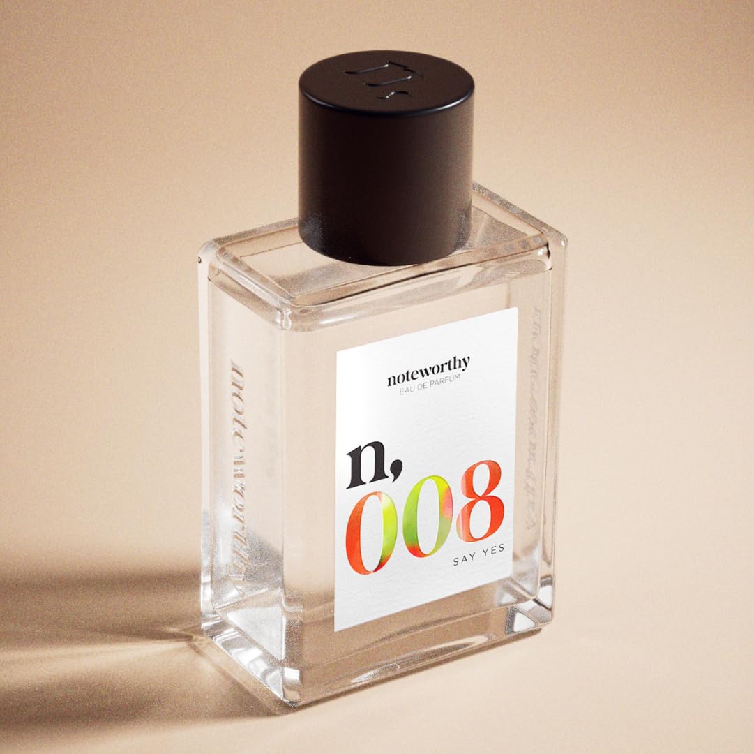 Noteworthy n,008 Say Yes scent-evening photo hints at ideal evening fragrance.