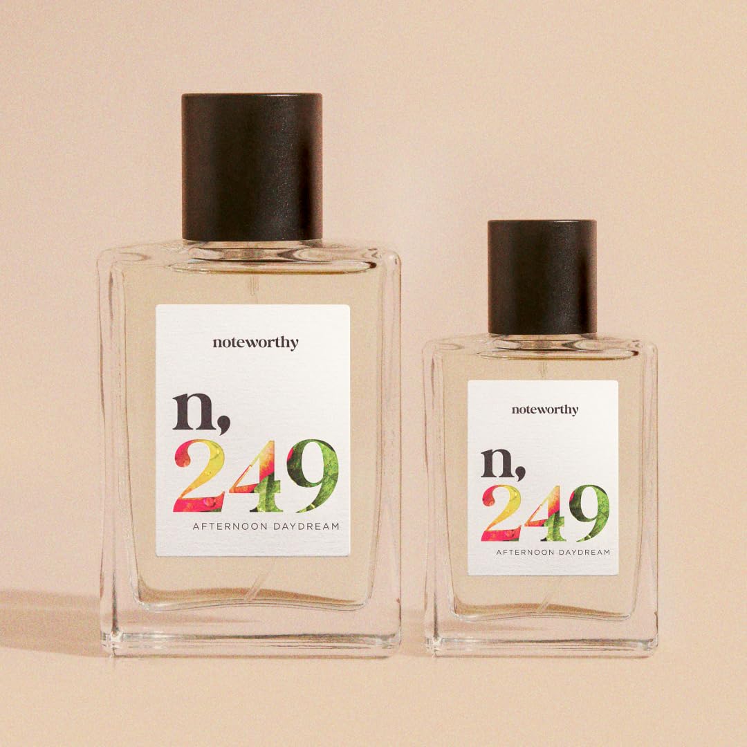 Noteworthy N,249 Afternoon Daydream closeup on ginger lily notes for vibrant character