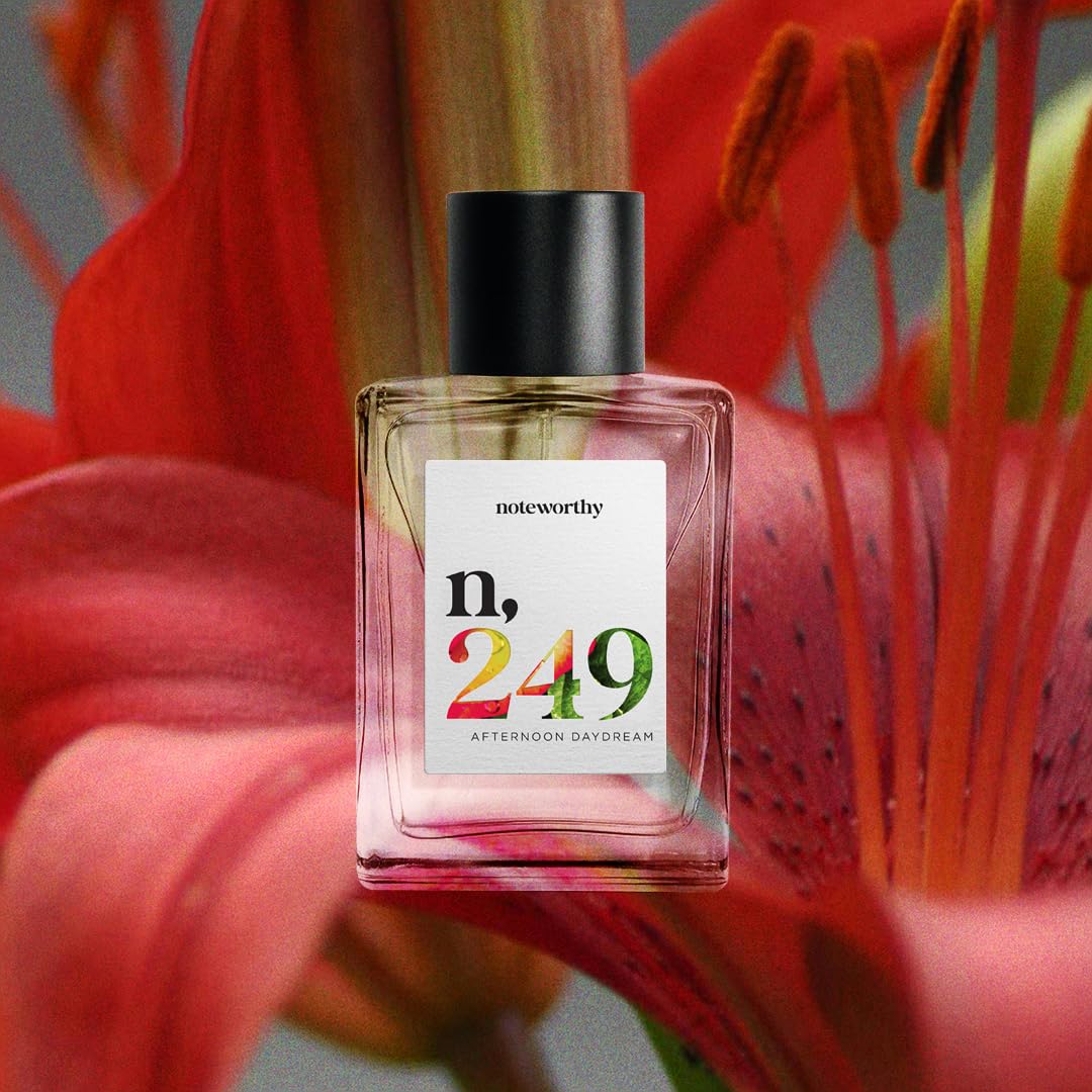 Noteworthy N,249 Afternoon Daydream wood base scene showing warm, sensual undertones