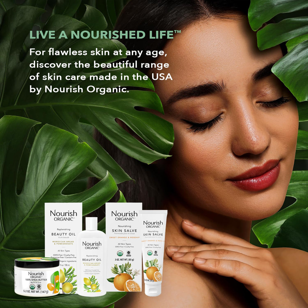 Nourish Organic Lavender Mint packaging highlights eco-friendly design