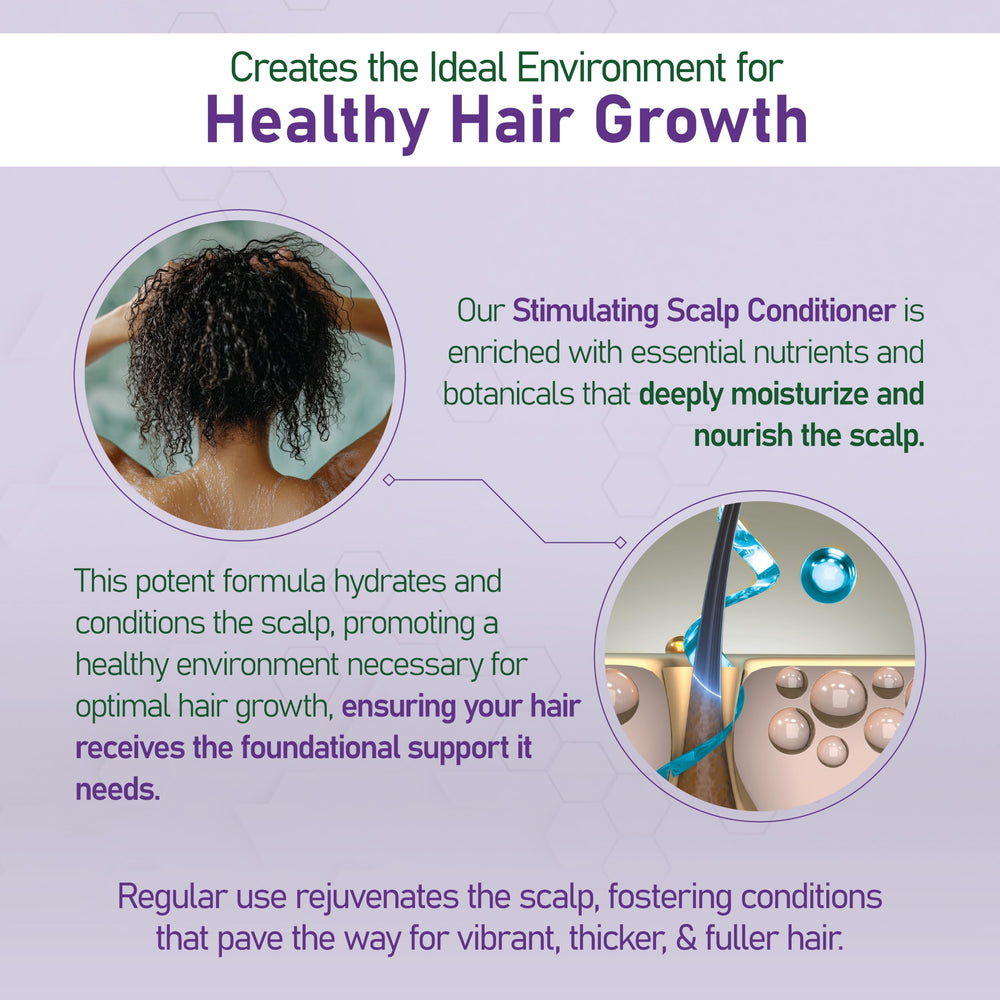 Product being generously applied to scalp and hair for even distribution