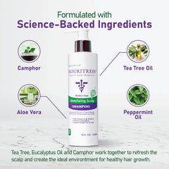 NouriTress Stimulating Scalp Shampoo peppermint cooling to refresh the scalp