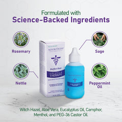 Product label highlighting USA-made quality and clinician-backed formulation