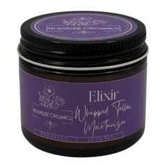 Nouvelise Elixir bottle pour demonstrating rapid hydration for dry skin.