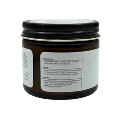 Nouvelise Pure Whipped Tallow Moisturizer with organic jojoba oil nourishing skin.