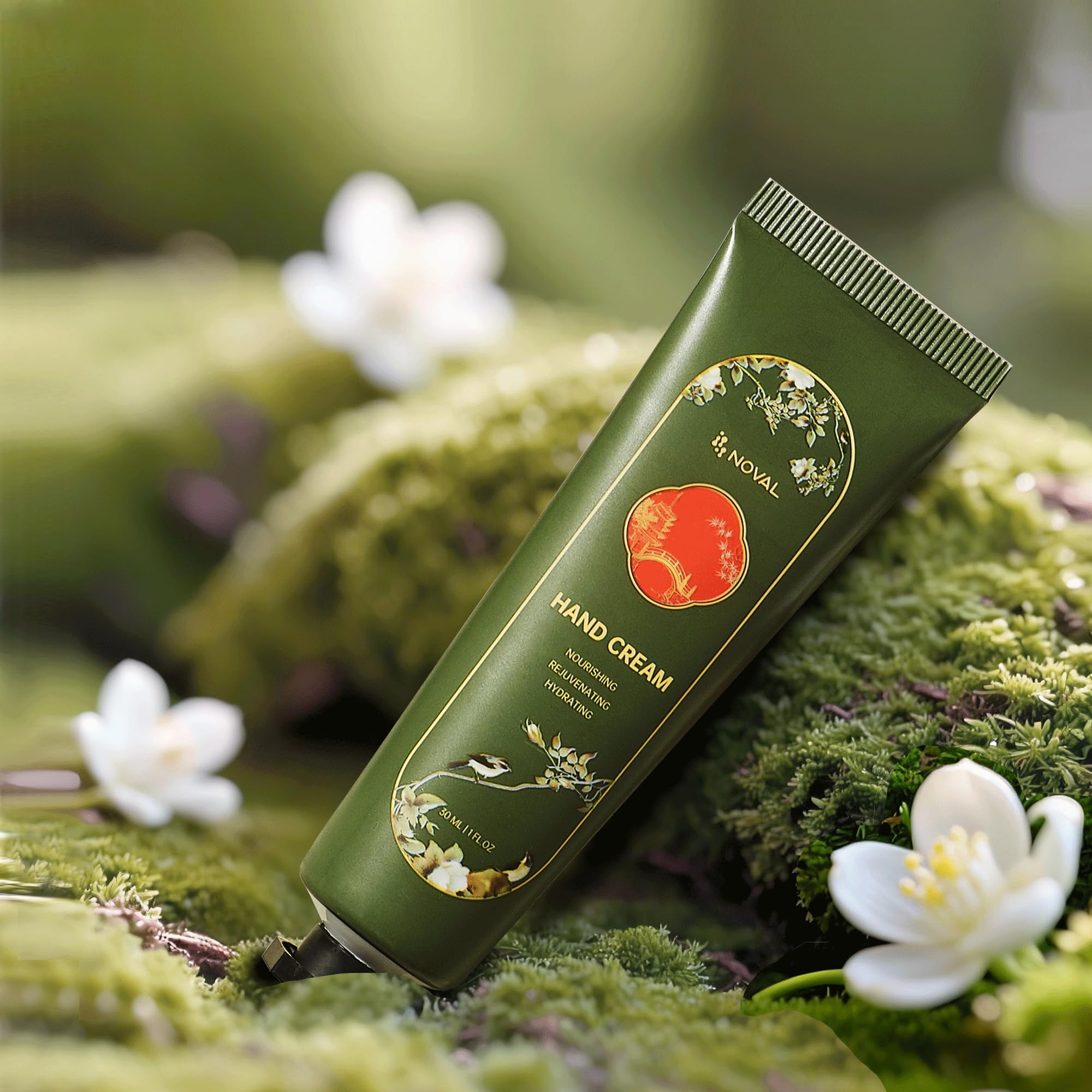NOVAL packaging with Chinese-inspired design for elegant gifting.