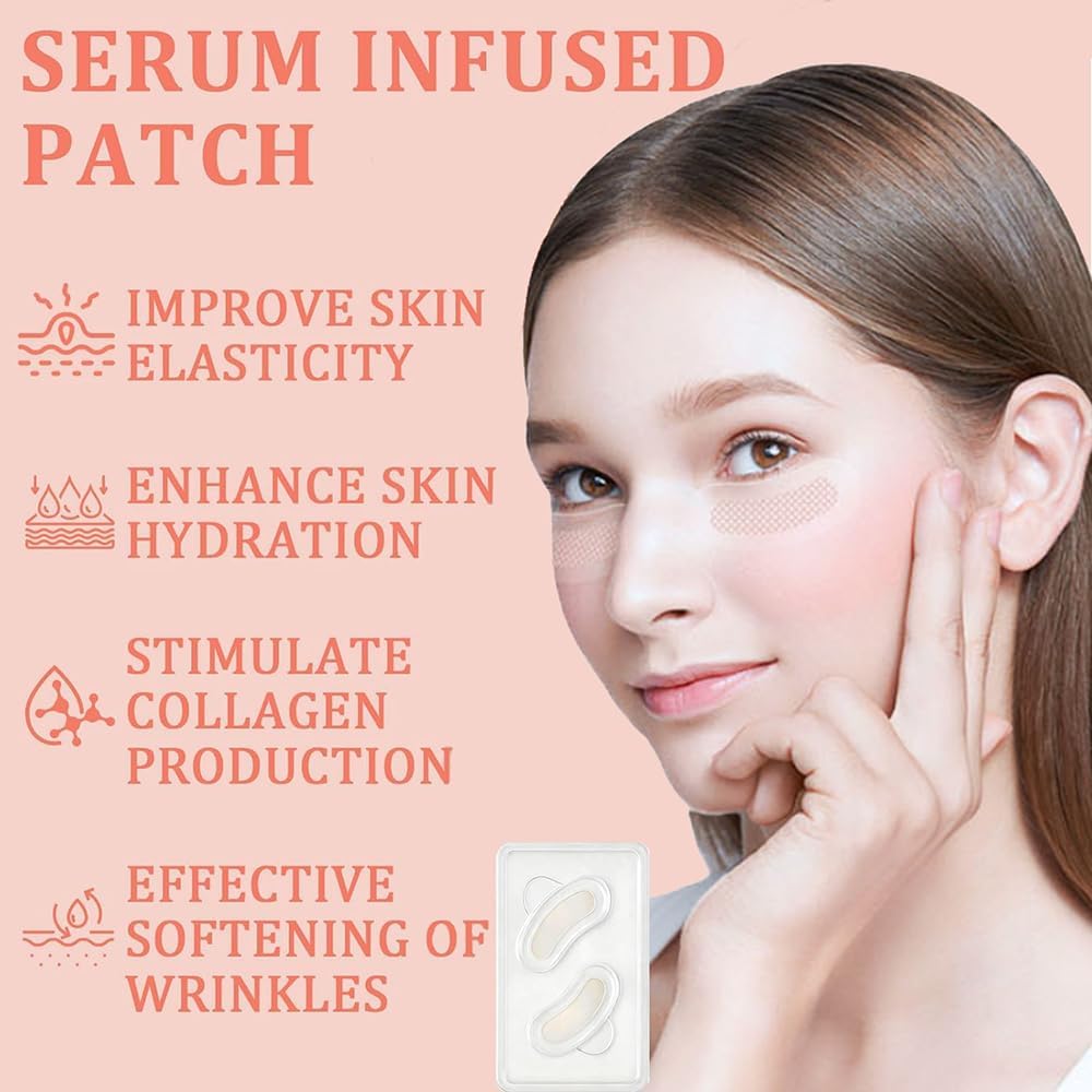 NOVALIFT Micro Eye Patches close-up of moisture-rich formula contacting skin