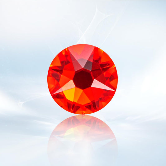 Novani red rhinestones SS20 4.6-4.8mm for dazzling nail art