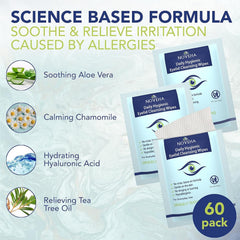NOVEHA wipes individually wrapped for on-the-go cleansing and freshness.