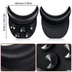 Noverlife ergonomic neck rest provides anti-slip support at the basin