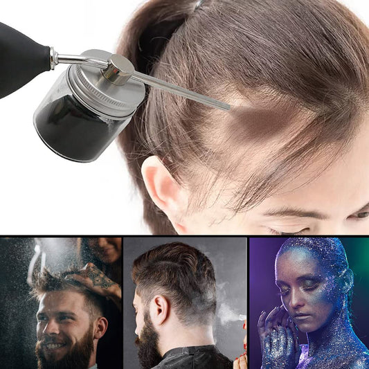 Noverlife hair-building fiber applicator enables controlled dispersion for natural results