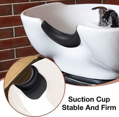 Noverlife portable neck rest fits most salon basins for on-the-go use