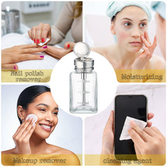 Noverlife refillable pump dispenser bottle for economical use