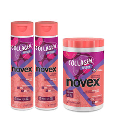 NOVEX shampoo 10.1oz bottle front view for daily cleansing and shine.
