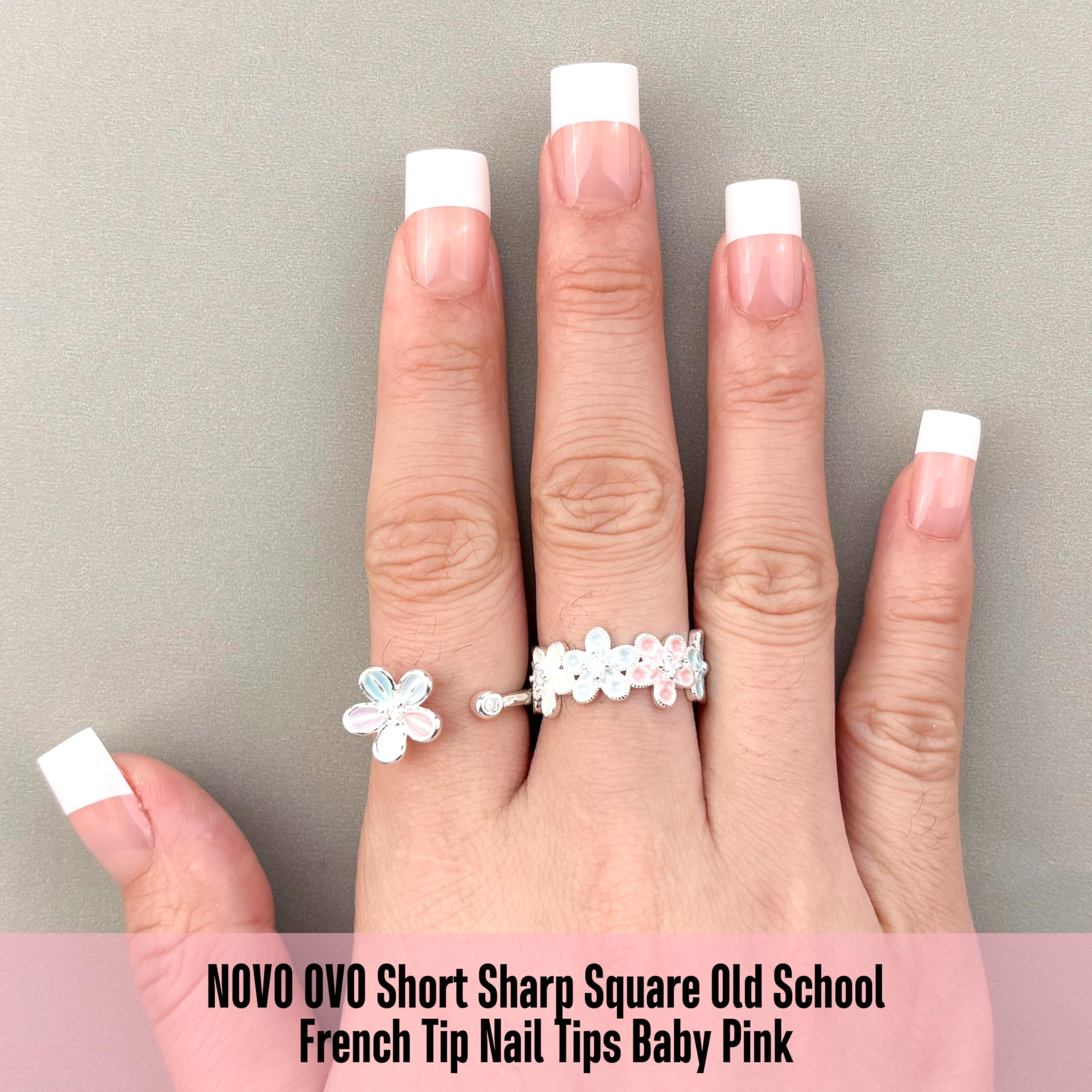 Novo OVO builder gel-compatible tips deliver durable extensions with smooth finish