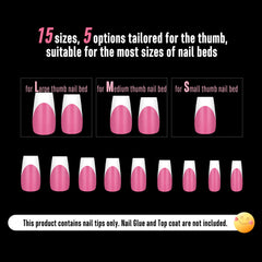 NOVO OVO builder gel-ready tips with top coat compatibility.