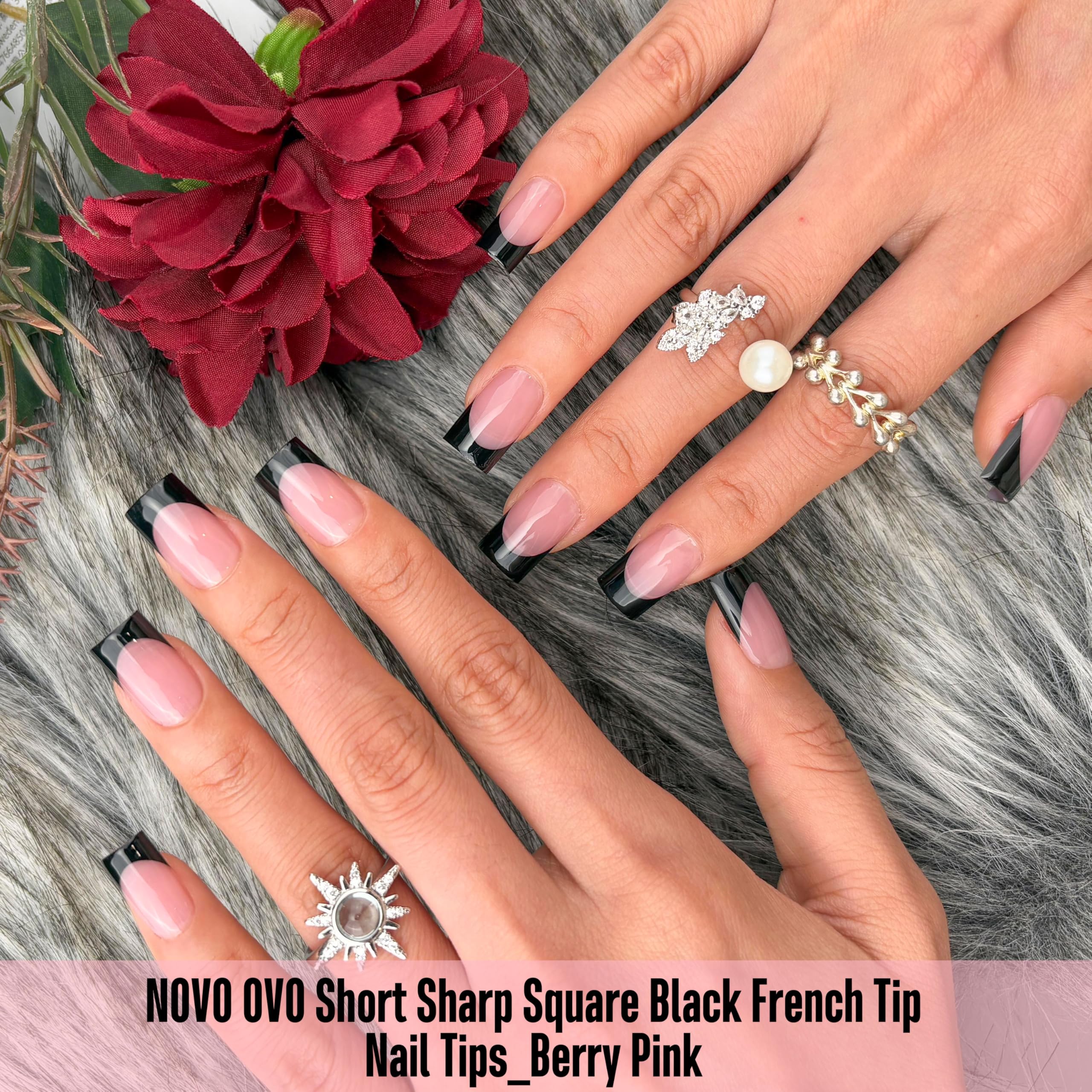NOVO OVO fifteen sizes fit a wide range of nail beds.